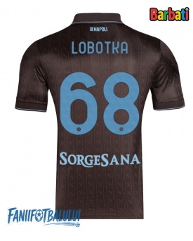 SSC Napoli Stanislav Lobotka #68 Tricou Fotbal Replică 2025-26 Barbati Treilea